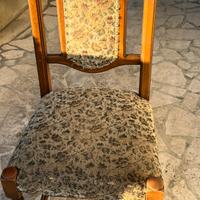 Sedie in rovere antico