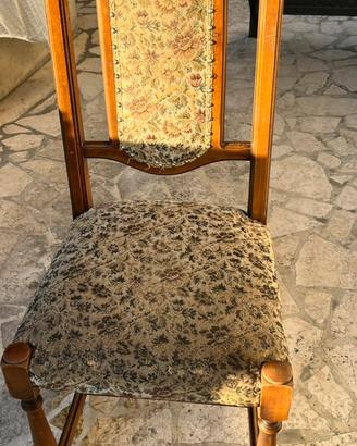 Sedie in rovere antico