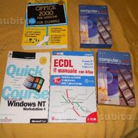 ECDL libri manuali e cd windows office