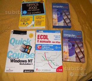 ECDL libri manuali e cd windows office