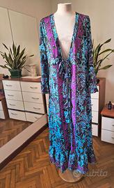 Vestito indiano particolare Boho 100% seta