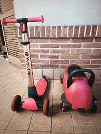 Yvolution Y Glider Luna 5 in 1 Bimbi monopattino 
