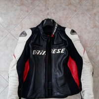 Giacca in pelle racing D1 Dainese taglia 54