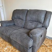 DIVANO DUE POSTI RECLINABILE