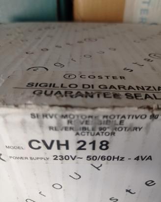 coster CVH 218 Servomotore rotativo