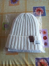 Cappello Navigare con risvolto Bianco-Panna