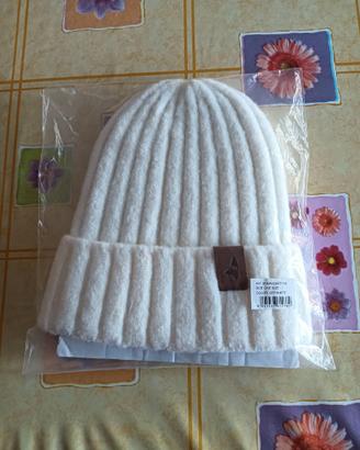 Cappello Navigare con risvolto Bianco-Panna
