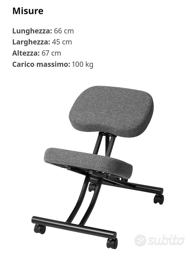 Chair Sgabello Ergonomico Posturale Office Chair Sgabello Ikea