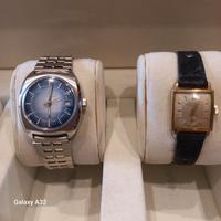 2 orologi a carica manuale 