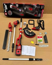 kit 3 in 1 a batteria decespugliatore sega siepe 