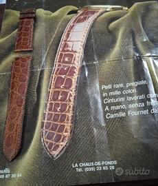 cinturino orologio in coccodrillo 