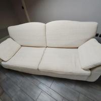 Divano bianco sfoderabile