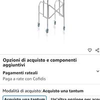 Deambulatore ascellare per anziani