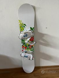 Tavola Snowboard completa con attacchi Oxygen