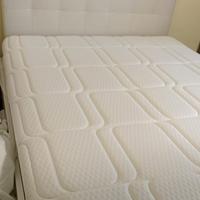 libreria 180x180  e struttura letto con materasso