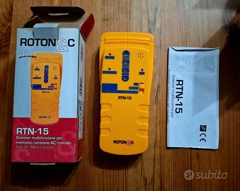 Roton & C Scanner/ rilevatore di metalli 3 in 1 