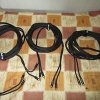 Serie 3 cavi  segnale A-Life rca m/m  6mt