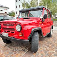 Uaz 469 del 02/1990 2500 diesel rossa
