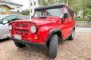 Uaz 469 del 02/1990 2500 diesel rossa
