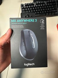 Logitech MX Anywhere 3 (nero) – nuovo