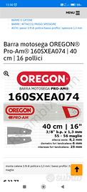 barra per motosega OREGON