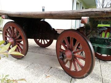 Carro antico decorato