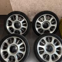 Cerchi in lega 16 pollici fiat 500