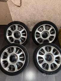 Cerchi in lega 16 pollici fiat 500