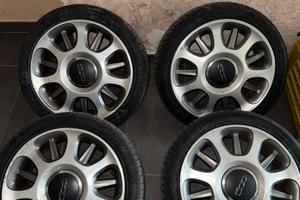 Cerchi in lega 16 pollici fiat 500