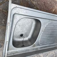 Lavello inox 1 vasca