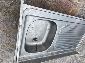 Lavello inox 1 vasca