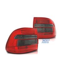 FANALI PORSCHE CAYENNE 02-07 LED ROSSO AFFUMICATO