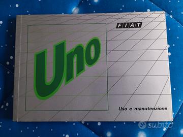 Manuale uso Fiat Uno