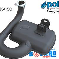 Marmitta Polini Modello Original Vespa PX PE 125