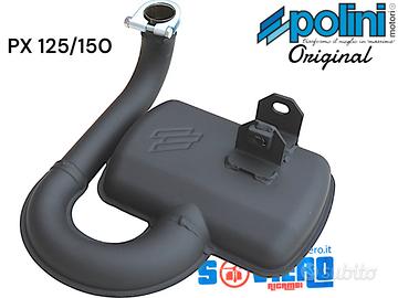 Marmitta Polini Modello Original Vespa PX PE 125
