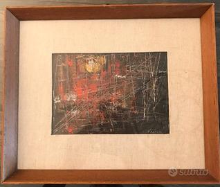 3 quadri a olio firmati Nino Talozzi 13x18 cm