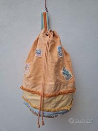 Zaino in Cotone Multicolore