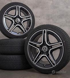 Cerchi  e gomme mercedes originali amg 18”