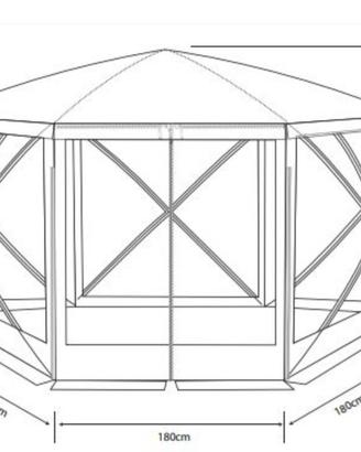 gazebo kampa screen house.