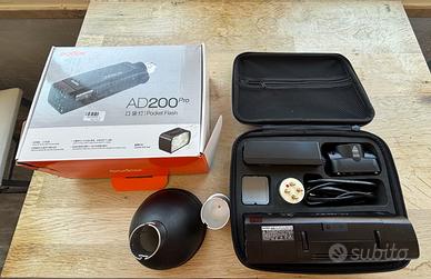 Godox ad200 Pro+Godox AD-S2+Godox - AD-S15 Tappo