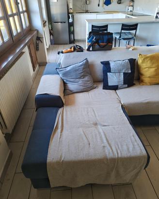 Divano con chaise-longue