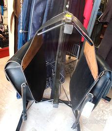 BISACCIA  POSTERIORE CUOIO 2 T. PER CAVALLO E MOTO