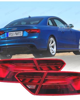 FANALI AUDI A5 12-16 LOOK 2020