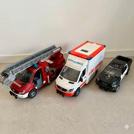 Set Veicoli da Lavoro Bruder - Scala 1:16