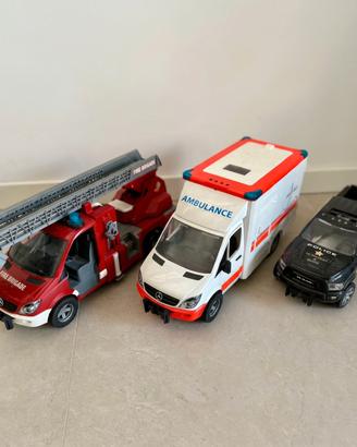 Set Veicoli da Lavoro Bruder - Scala 1:16