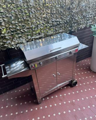 Barbecue Planet CHEF 80 acciaio inox