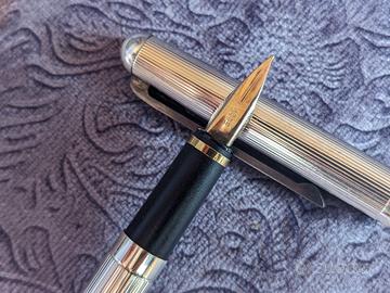 Penna stilografica Jhon Sterlning pennino 14kt