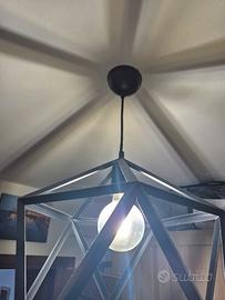lampadario in metallo