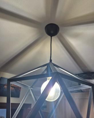 lampadario in metallo
