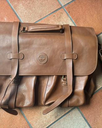 Borsa in pelle vintage Timberland